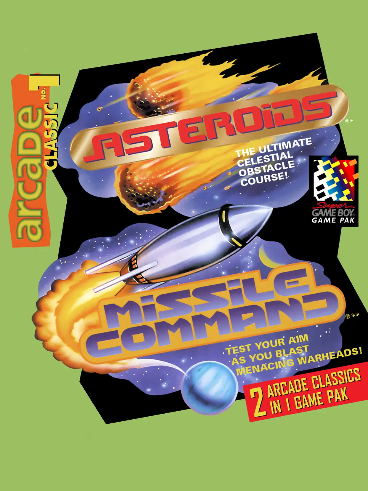 Arcade Classic No. 1: Asteroids / Missile Command