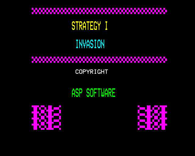 Strategy 1: Invasion