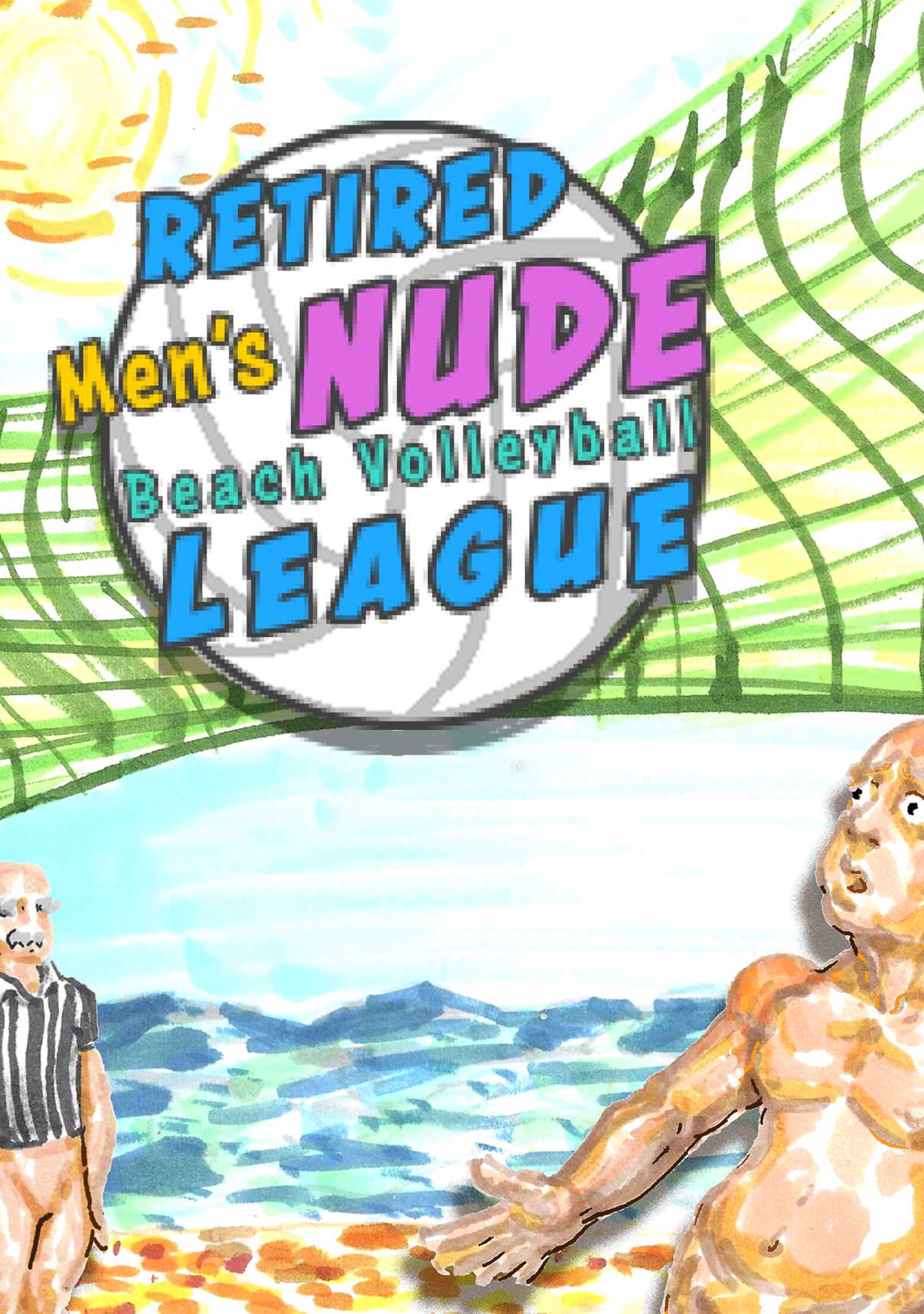 Retired Men's Nude Beach Volleyball League