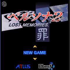 Persona 2 Tsumi: Lost Memories
