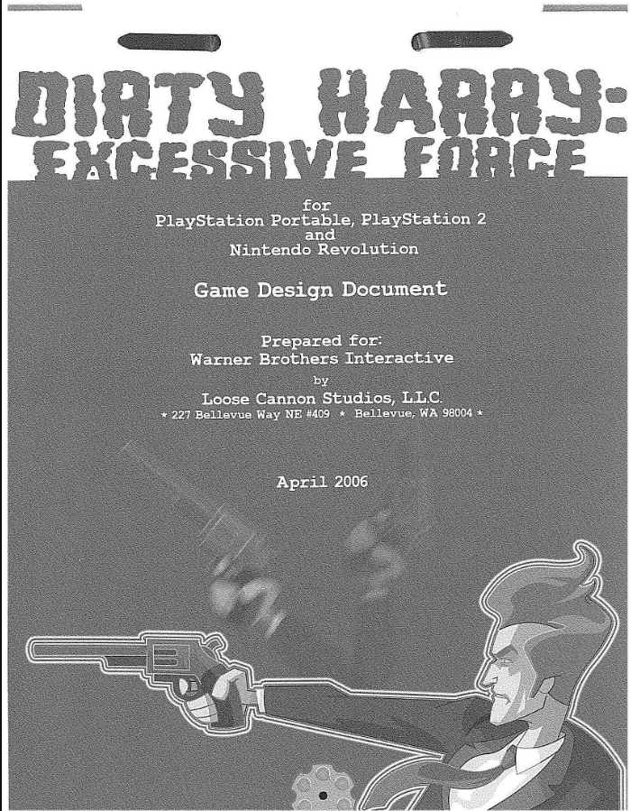 Dirty Harry: Excessive Force