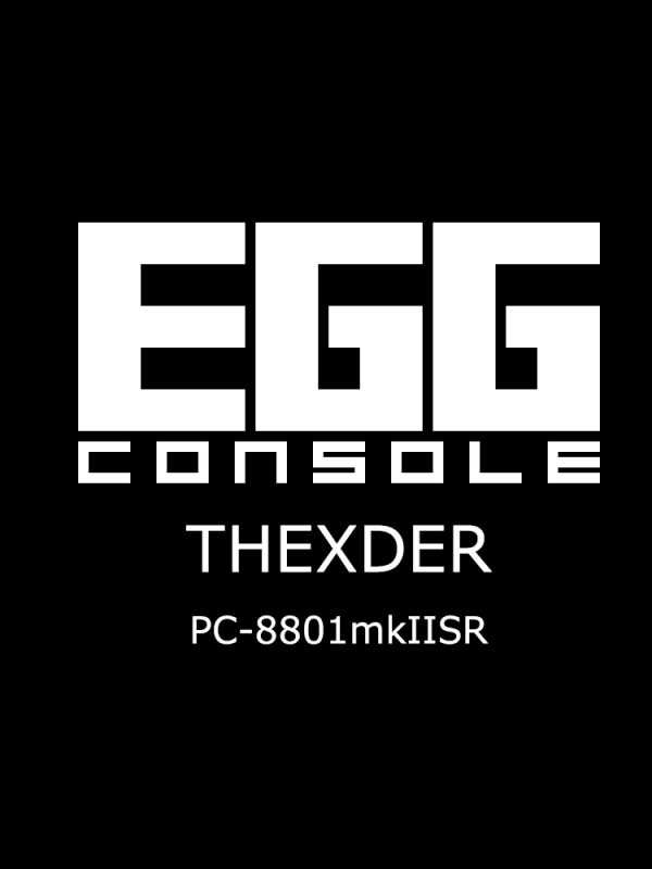 Eggconsole Thexder PC-8801mkIISR