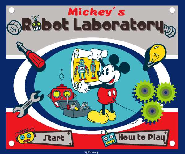 Mickey's Robot Laboratory
