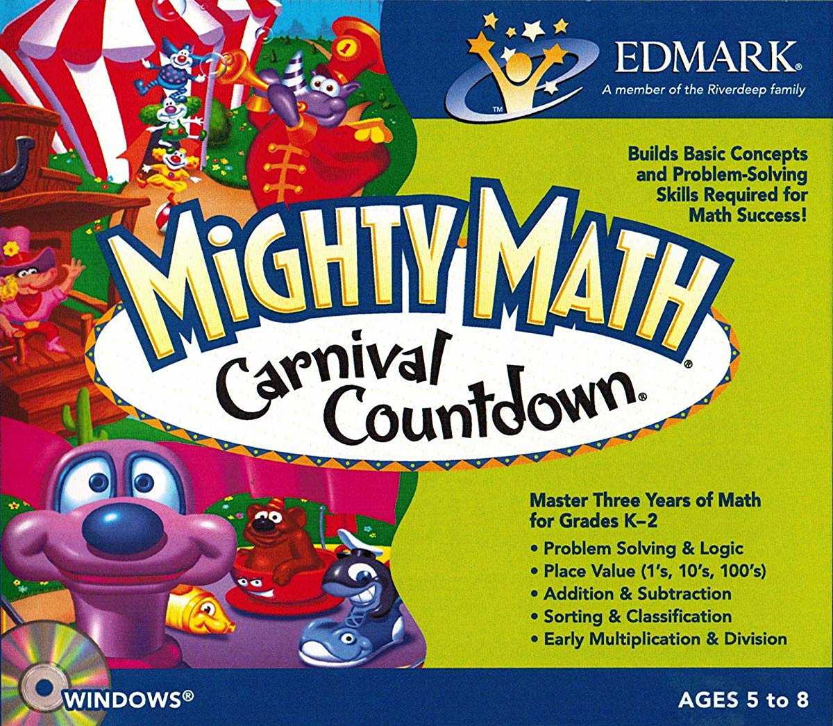 Mighty Math Carnival Countdown