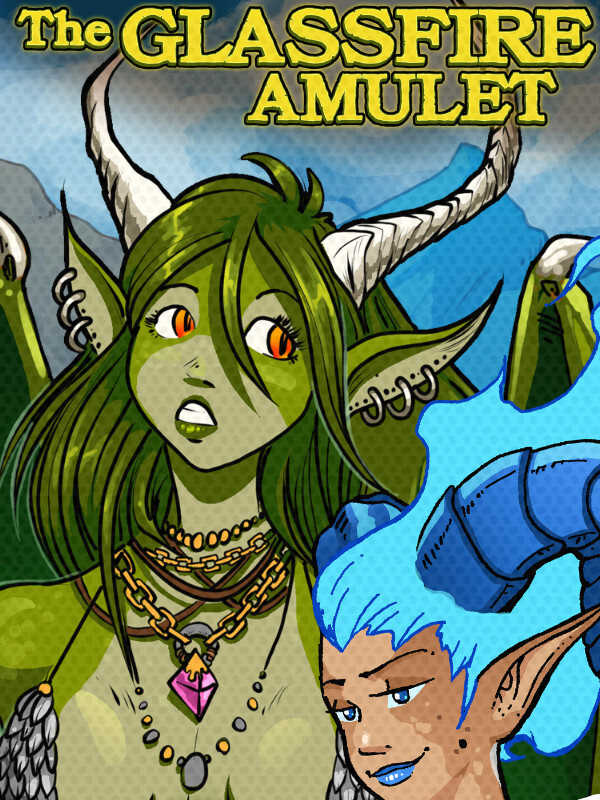 The Glassfire Amulet